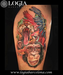 tatuajes originales animales           